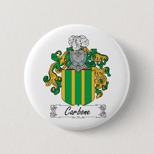 Carbone Family Crest Ronde Button 5,7 Cm