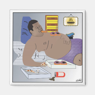 Carbs maken je dikke keukenmagneet magneet