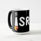 Carburant de fusée : Mug de mission spatiale ISRO (Devant gauche)