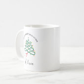 Carburant des infirmières - Mug de Noël mignonne s (Devant gauche)