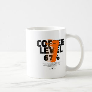 Carburant du matin Café Rétro 67 Tasse Motivation