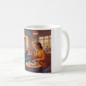 Carburant du matin pour la Mug des héros Médicales (Devant droit)