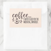 Carburant du matin : Stickers Lover café (Sac)