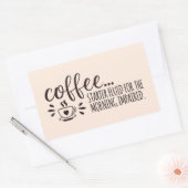 Carburant du matin : Stickers Lover café (Enveloppe)