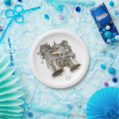 Carburateur Papieren Bordje (Feest)