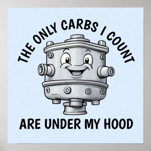 Carburateur Poster (Voorkant)