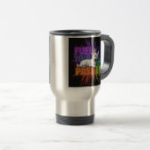 "Carburez votre passion" Café de voyage Mug (Devant droit)