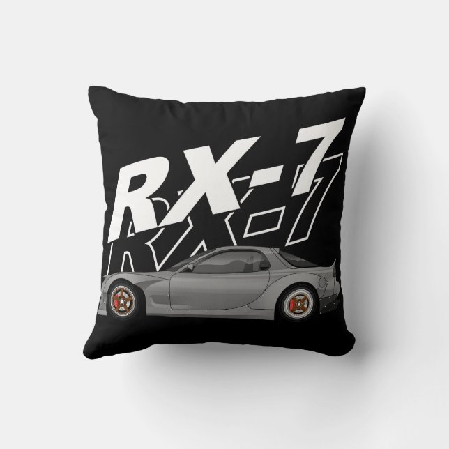 Carburez votre rêve - coussin automobile Rx7 (Verso)