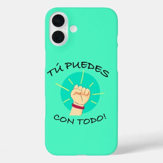 carcasa tu puedes Case-Mate iPhone case (Achterkant)