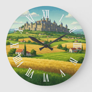 Carcassonne Frankrijk Reizen Grote Klok