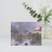 Carcel Street in Winter Briefkaart (Staand voorkant)