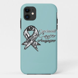 Carcinogeniscarcinoom, met Zebra gestreept bewustz iPhone 11 Hoesje