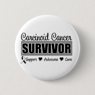 Carcinoïde kanker Survivor Badge Ronde Button 5,7 Cm