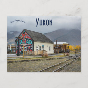 Carcross in Yukon Canada Briefkaart