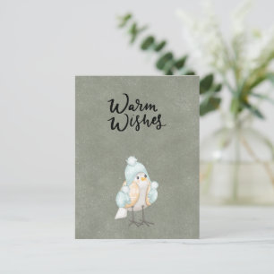 Card (10,8 x 14,2 cm) - Warm Wishes Briefkaart