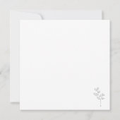 Card (13,3x13,3cm) - Flower (Achterkant)