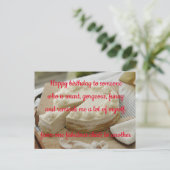 Card Birthday Feestdagenkaart (Staand voorkant)