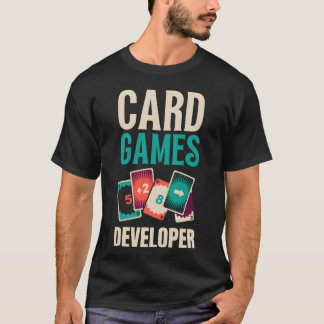 Card Games Developer vintage T-shirt