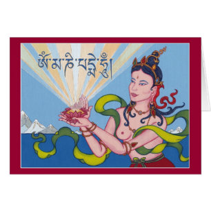 CARD Offering Goddess (Dakini) - met uitleg