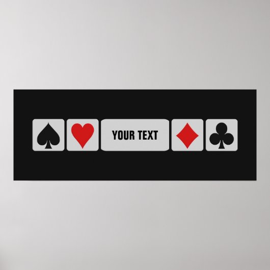 Card Player custom poster (Devant)