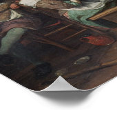 Card Players Poster (Hoek)