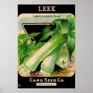 Card Seed Company envelop omslag - prei Poster