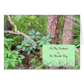 Card St. Patrick's Day for Husband (Devant horizontal)