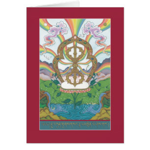 CARD Vajra (Dorje) - met uitleg