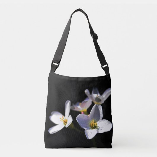 Cardamine Pratensis Bloemen cbbcna Crossbody Tas (Voorkant)