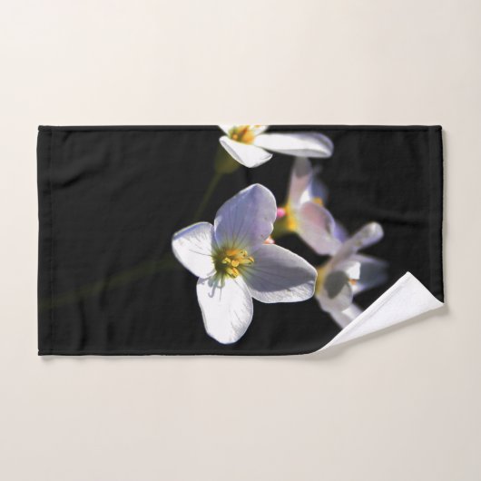 Cardamine Pratensis Fleurs btcna (Serviette à main)