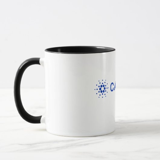 Cardano Full Logo Mok Afbeelding (Links)