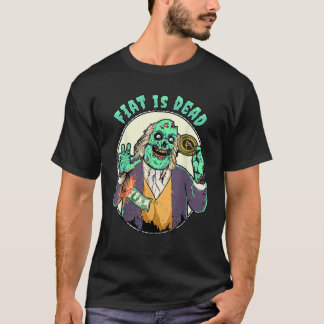 Cardano-zombie Ben Franklin laat Fiat vallen voor  T-shirt