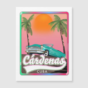 Cárdenas Cuba vintage reisposter