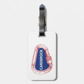 Carderock cliché Carabiner Bagagelabel (Achterkant verticaal)