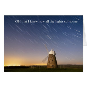 Cardez avec un poème de George Herbert au sujet