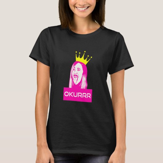 cardi b T-shirt (Voorkant)