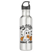 Cardiac Crew Funny Boo-Ghost Pumpkin Waterfles (Voorkant)