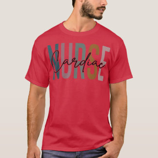 Cardiac Nurse Life Multicolor Tee Cardiac Nurse Gi T-shirt