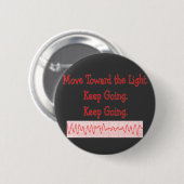 Cardiale/ER ZenuwFunny V-Fib Rhythm Strip Ronde Button 5,7 Cm (Voorkant /achterkant)