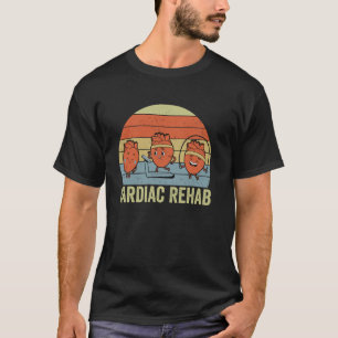 Cardiale Rehab Fysiotherapeut Verpleegkundige Reha T-shirt