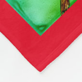 Cardianl in de boom fleece deken (Hoek)