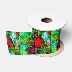 Cardianl in de boom lint