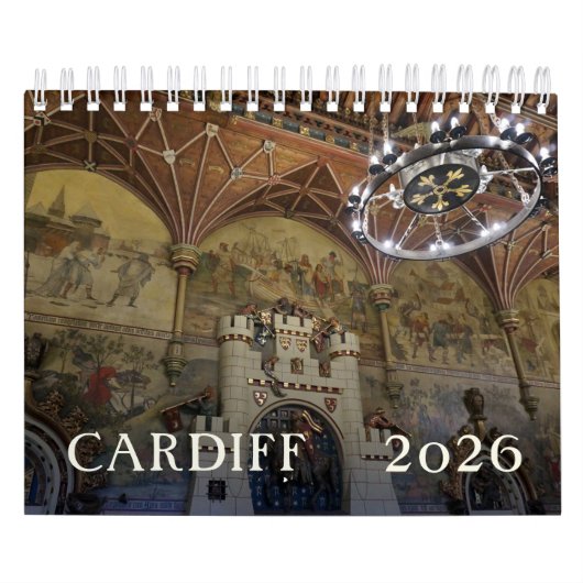 Cardiff 2026 CALENDAR Kalender (Hoes)