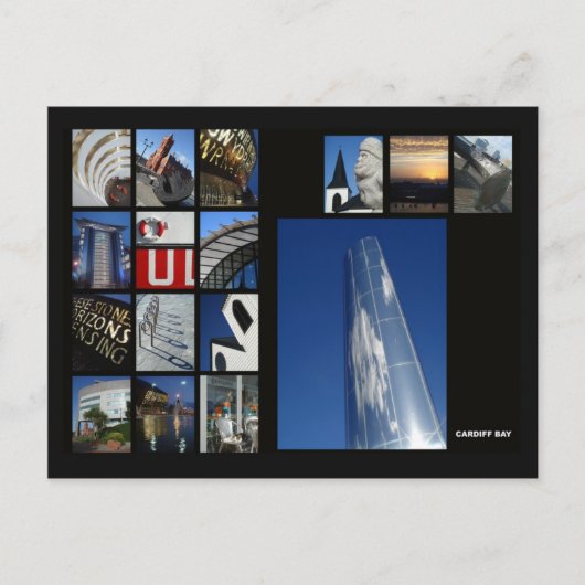 Cardiff Bay-briefkaart Briefkaart (Voorkant)