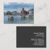 Cardiff Bay, Cardiff. Visitekaartje (Voorkant / Achterkant)