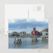 Cardiff Bay, Cardiff, Wales Briefkaart (Voorkant / Achterkant)