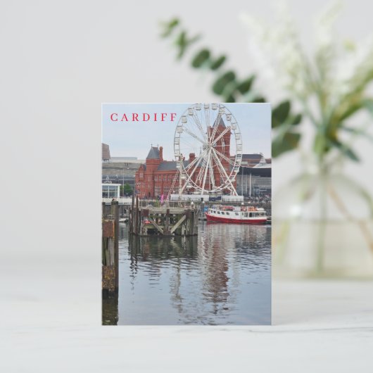 Cardiff Bay vue carte postale (Debout devant)