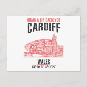 Cardiff Briefkaart