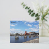 Cardiff Briefkaart (Staand voorkant)