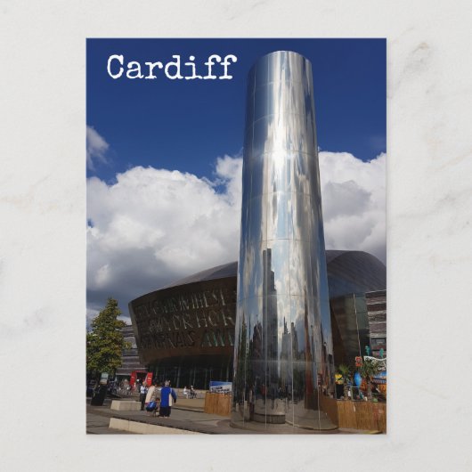 Cardiff Briefkaart (Voorkant)